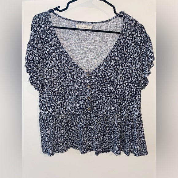 Womens lucky brand top - Picture 1 of 3